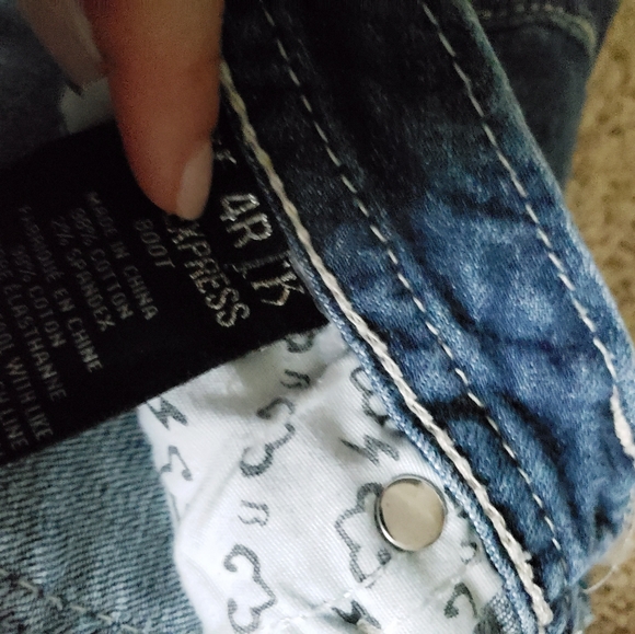 Rerock for Express boot cut jeans - Picture 3 of 6